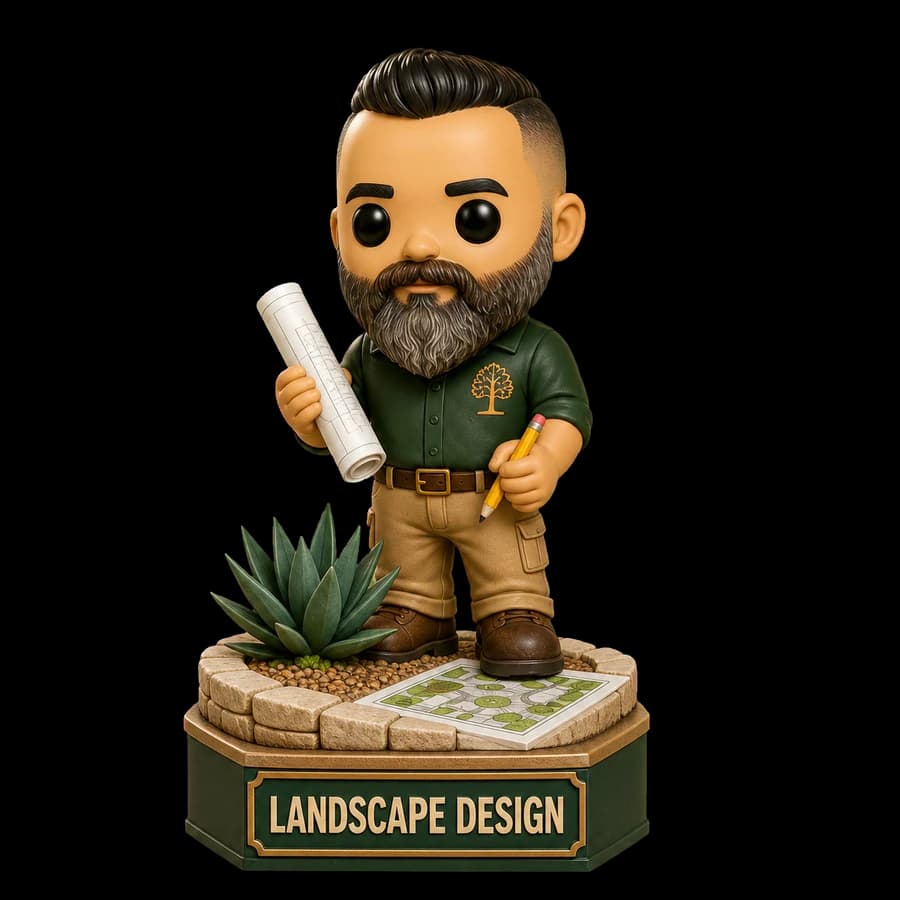 Landscape Design — Ron collectible figure
